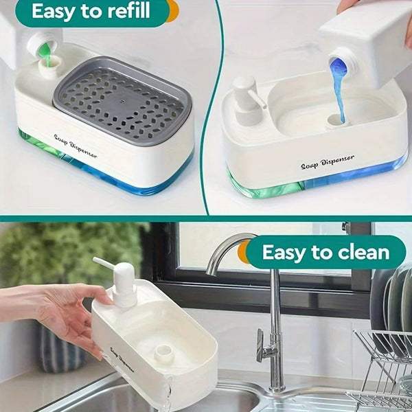 SinkMate Soap & Sponge Station